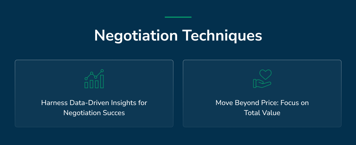 Negotiation Techniques