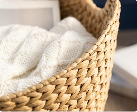 Wicker, Water Hyacinth & Rattan