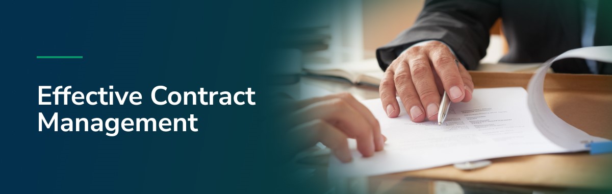 Effective Contract Management
