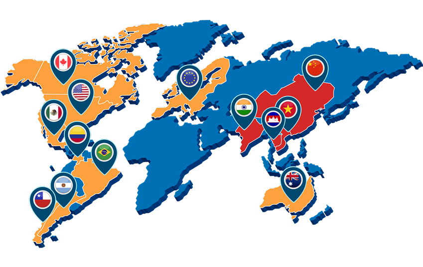 Sourcing From Asia to Markets Worldwide